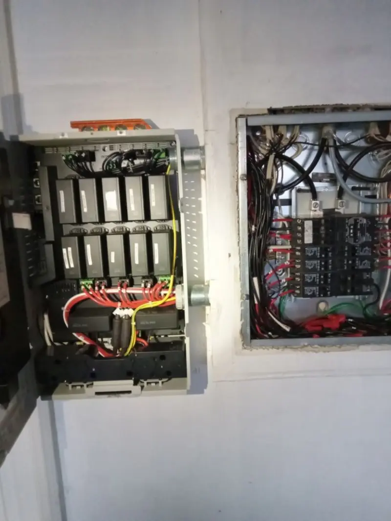 Electrical panel upgrade completed for Security Camera Wiring in Lake Wales
